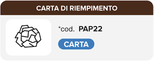 Carta Riempimento imballo PAP 22