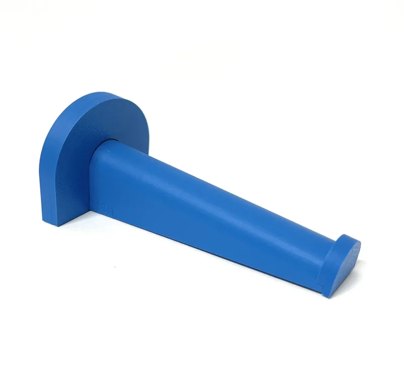 porta carta igienica di colore blu mare